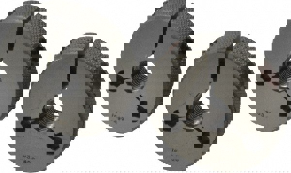 Threaded Ring Gage: 5/8-24 Thread, UNEF, Class 3A, Go & No Go